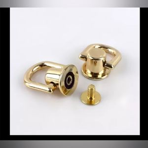 Hook side bag gold ring